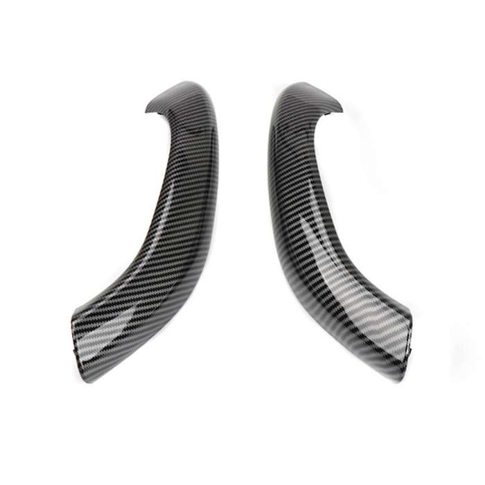 Carbon Fiber Car Interior Door Pull Handle Cover Trim Replacement