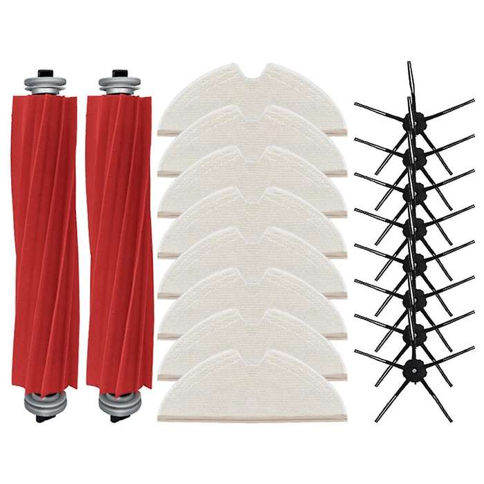 Main Brush Side Brush Mop Rag Replacement Robot Vacuum Cleaner