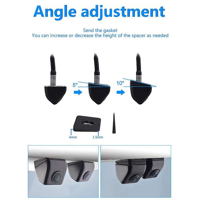 Hd 1080p Night Vision Rear View Reversing Camera Adjustable A
