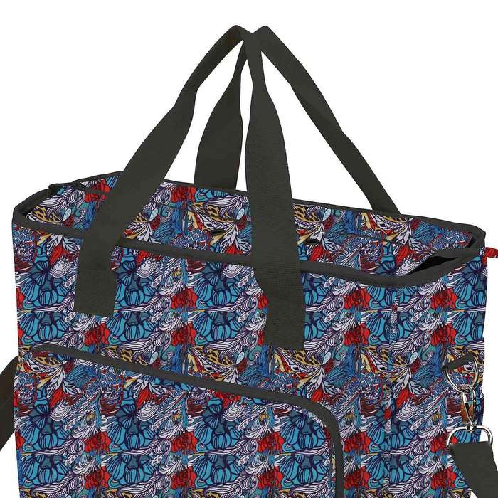 Knitting Storage Bag for Crochet Hook Knitting Needles Yarn Bag -b