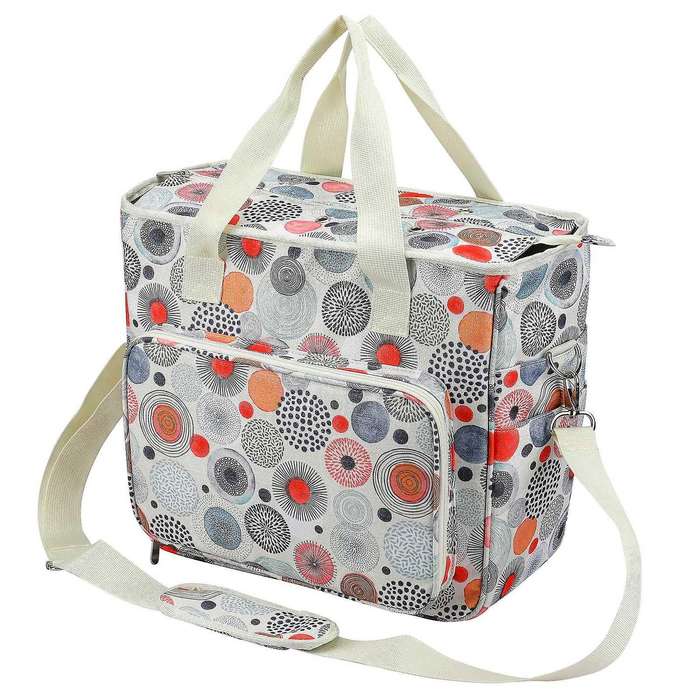 Knitting Storage Bag for Crochet Hook Knitting Needles Yarn Bag -b