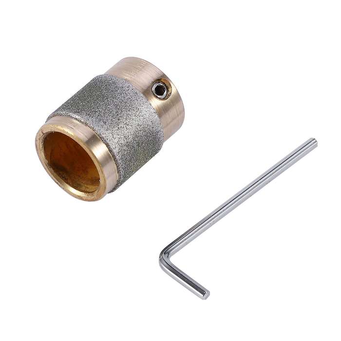 4 Standard Brass Grit Grinding Bits 1 Inch 3/4 Inch 1/8 Inch 1/4 Inch