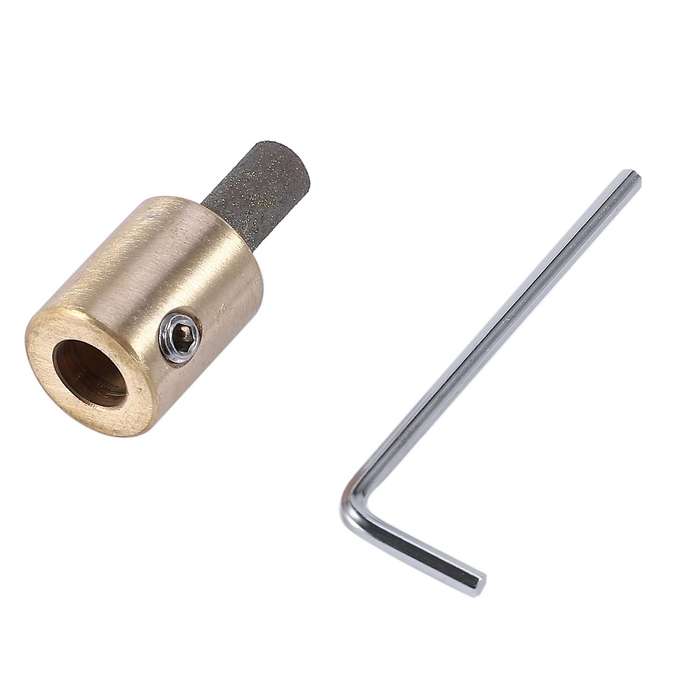 4 Standard Brass Grit Grinding Bits 1 Inch 3/4 Inch 1/8 Inch 1/4 Inch