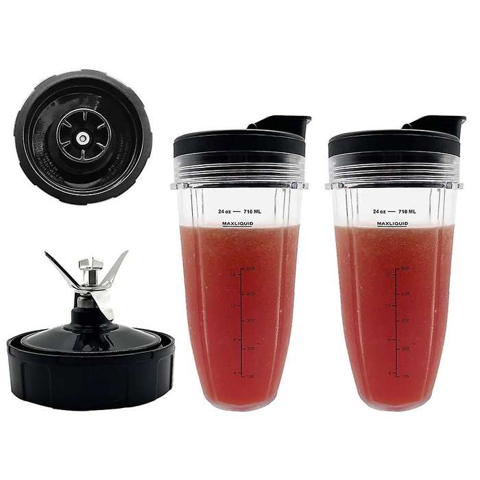 Blender 24oz Cups Replacement Parts Extractor Blade for Nutri Ninja