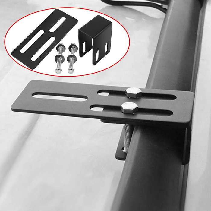 Universal Car Luggage Mounting Bracket Light Stand Roof Bag 2 Pack
