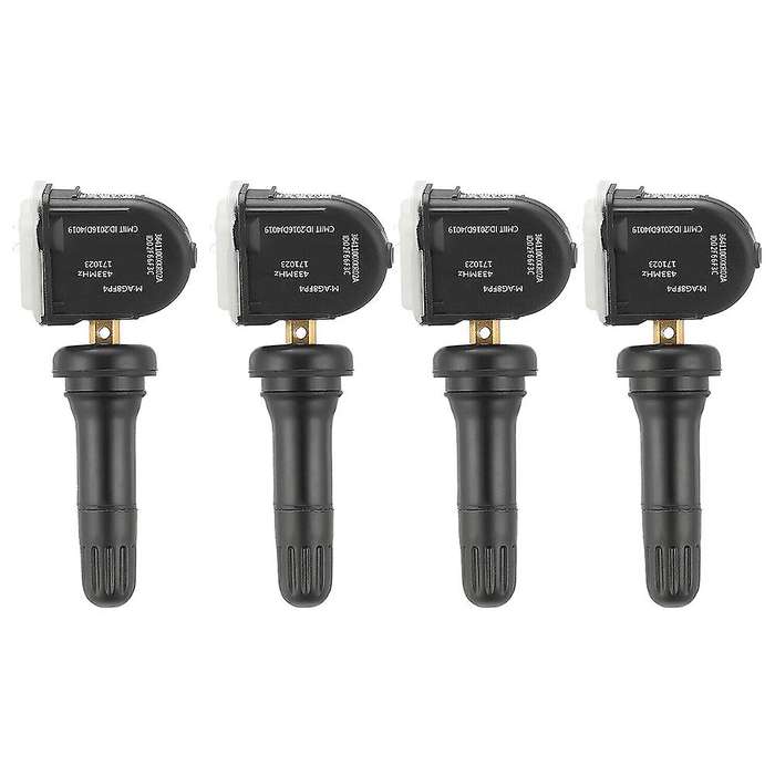4pcs Tpms Tire Pressure Monitoring Sensor 433mhz for 2017-2020 Great