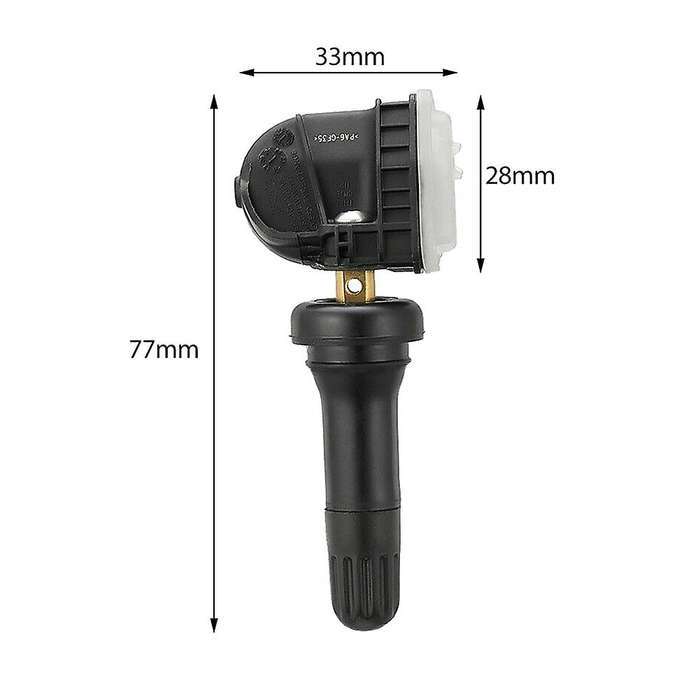 4pcs Tpms Tire Pressure Monitoring Sensor 433mhz for 2017-2020 Great