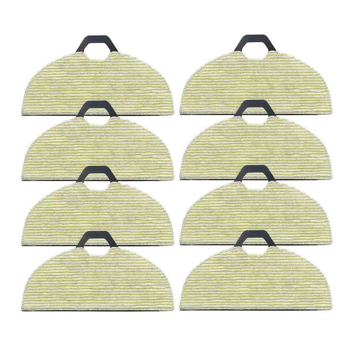8 Pcs Vacuum Mop Pads for Shark Rv2001wd Av2001wd Hard Floor Cloth