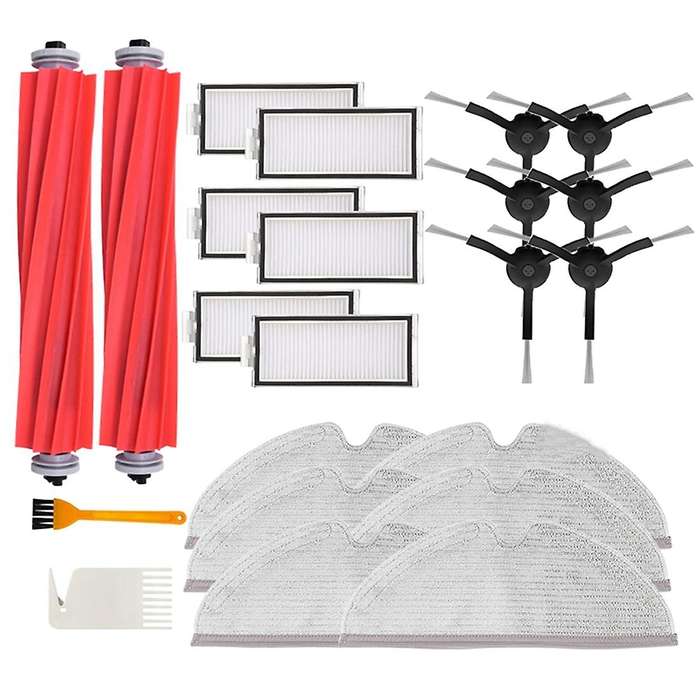 For Roborock Q7 Max / Q7 Max+/ T8 Main Side Brush Hepa Filter Mop Rag