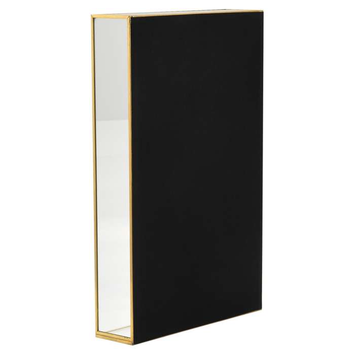 Gold Tray Mirror,for Vanity,dresser,bathroom,bedroom(12x8x2 Inch)