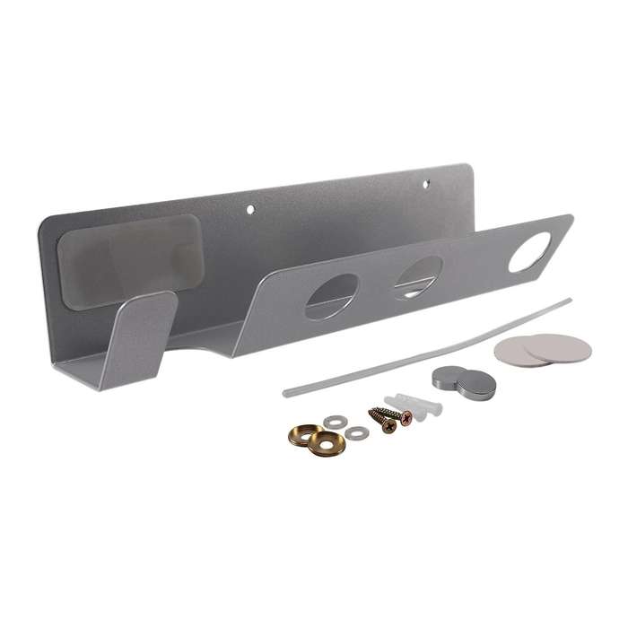 Hair Dryer Wall Mount Holder Aluminum Alloy Bracket Holder