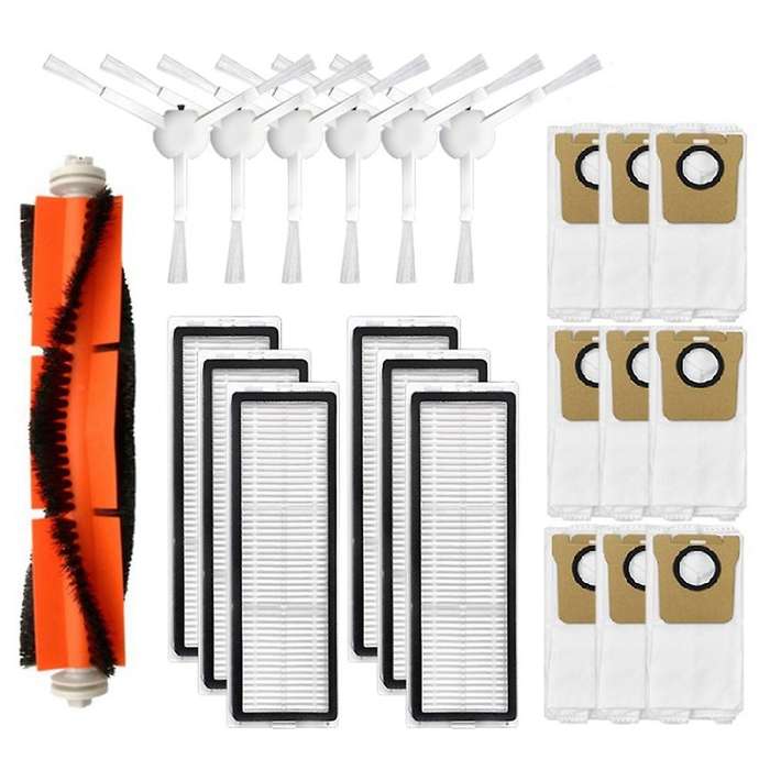 22pcs for Dreame S10/s10 Pro Hepa Filter Main Side Brush Dust Bag