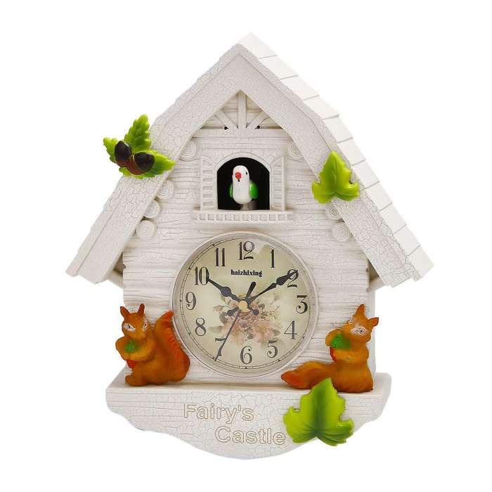 Cute Bird Wall Clock Cuckoo Alarm Clock Cuckoo Clock B