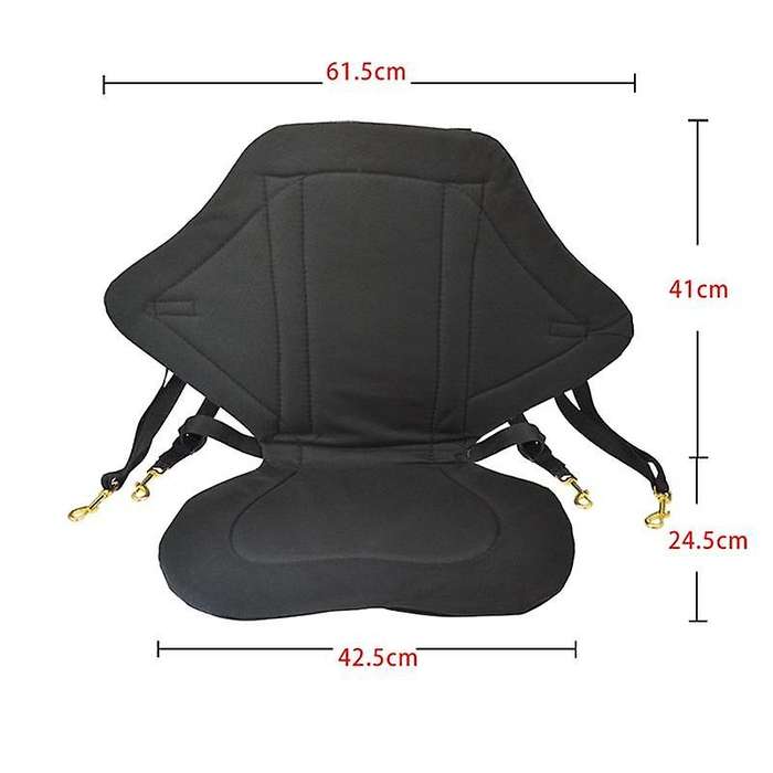 Padded Kayak Canoe Fishing Boat Seat Support Back Rest Cushion
