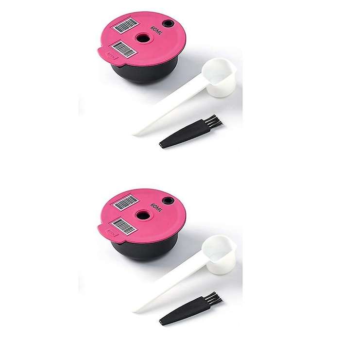 2pcs Pp Coffee Capsule Pod for Bosch Stainless Steel Coffee Filter