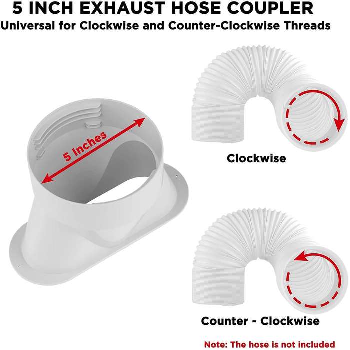 Portable Air Conditioner Window Vent Kit, Window Slide Kit Plate