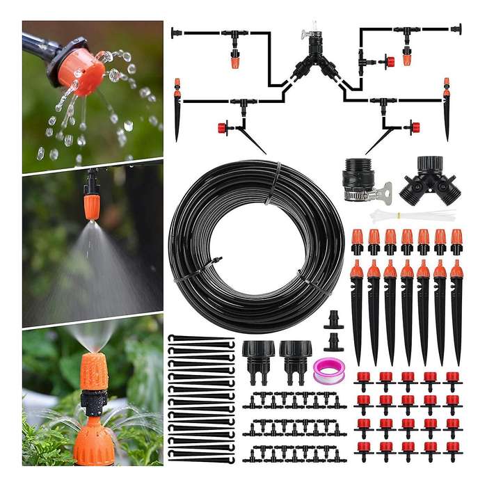 Garden Irrigation System Kit,adjustable for Garden ,patio Plants