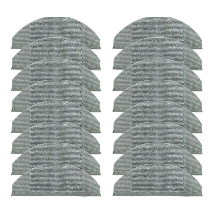 16 Pcs Household Cleaning Spare Parts for Eufy Robovac Mopping Cloths