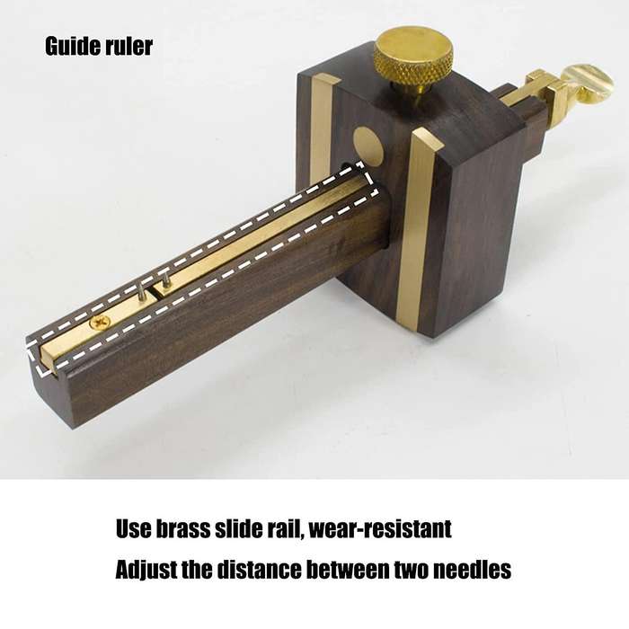 Mortise Gauge - Woodworking Scriber Marking Gauge, Wood Sliding