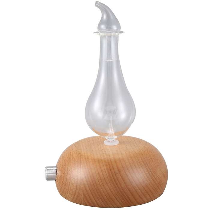 Glass Aromatherapy Pure Essential Oils Diffuser Humidifier Uk Plug