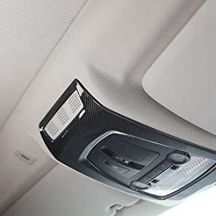 Car Styling Carbon Fiber Front Light Panel for Bmw 5 Series F10 F18