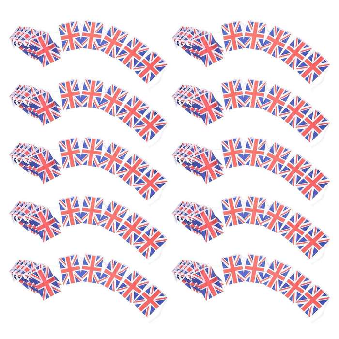 10x Union Jack Bunting 9 Metres/30ft Long with 30 Flags