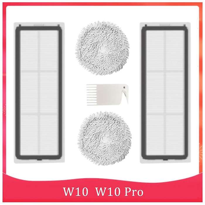 5pcs for Xiaomi Dreame W10/w10 Pro Robot Vacuum Cleaner Parts