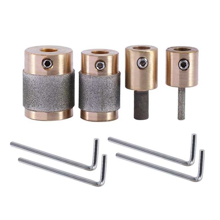 4pcs Grinding Bits Grinder Head for Grinding Machine Repair Tools