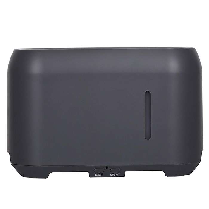 8 Colors Remote Control Air Humidifier 200ml Eu Plug Dark Grey