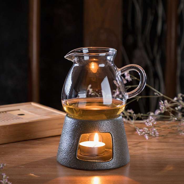 Ceramic Teapot Warmer Teapot Warmer for Heating Tea Coffee Etc