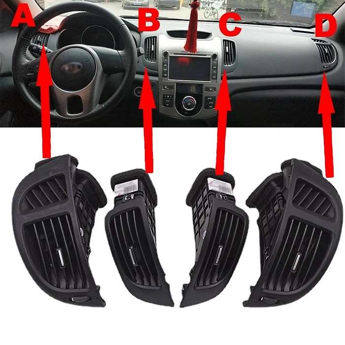 Right Car Air Conditioning A/c Air Outlet Front Air Outlet Center
