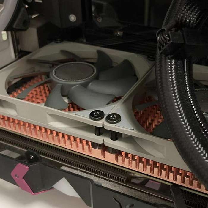 Rtx 3060 3080 3090 Backplane Copper Heat Sink Radiator 90x180mm(4mm)