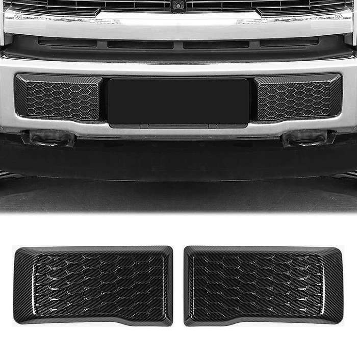 Left & Right Front Bumper Guard Pads Insert Cap Cover for Ford F150