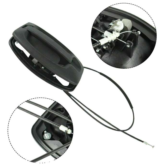 Car Exterior Door Handles Sliding Door Handle with Wiring Harness