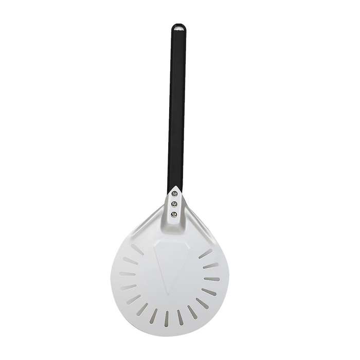 Pizza Tool Non Slip Handle 9inch Perforated Pizza Shovel Aluminum