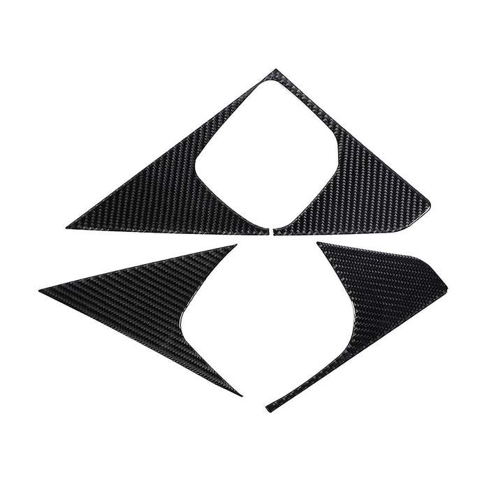 Front Triangle Panel Cover Trim for Dodge Ram 1500,carbon Fiber