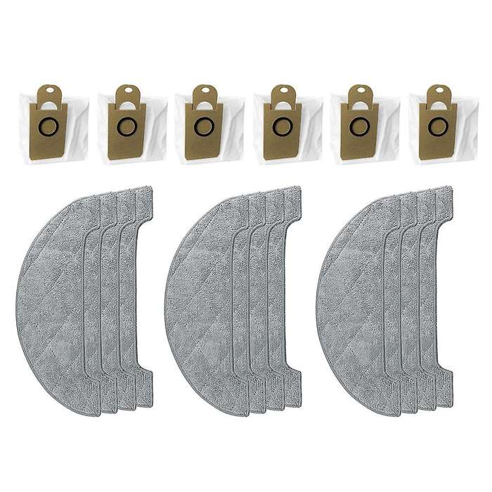 18pcs for Viomi S9 Vacuum Cleaner Accessories Dust Bag Mop