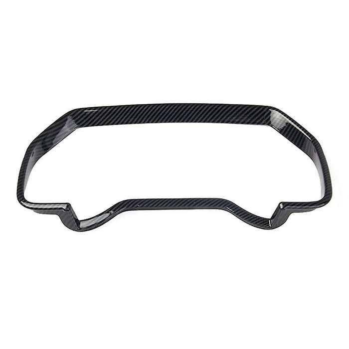 Dashboard Meter Panel Cover for Ford F150 2021 2022,abs Carbon Fiber