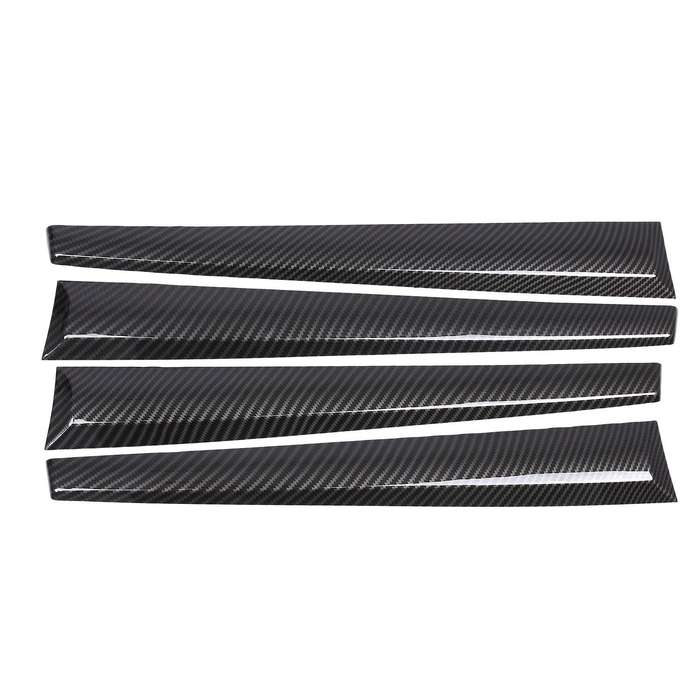 For Toyota Hilux 15-21 Inner Door Panel Trim Car Styling Carbon Fiber