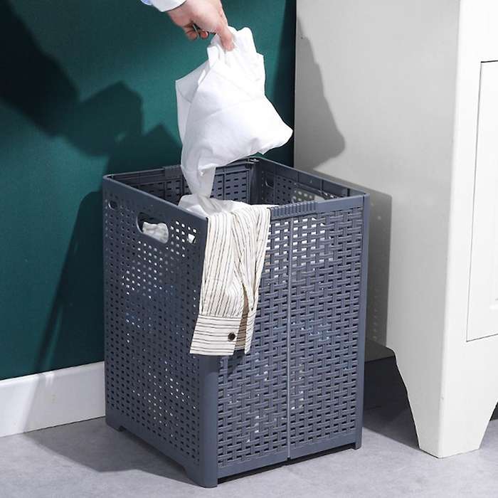 Dirty Clothes Storage Basket Toys Grid Organizer Basket C
