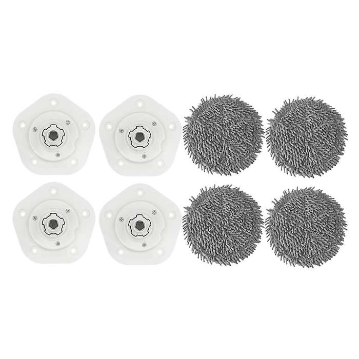 8pcs Washable Detachable Mop Cloth Holder for Xiaomi Mijia Pro