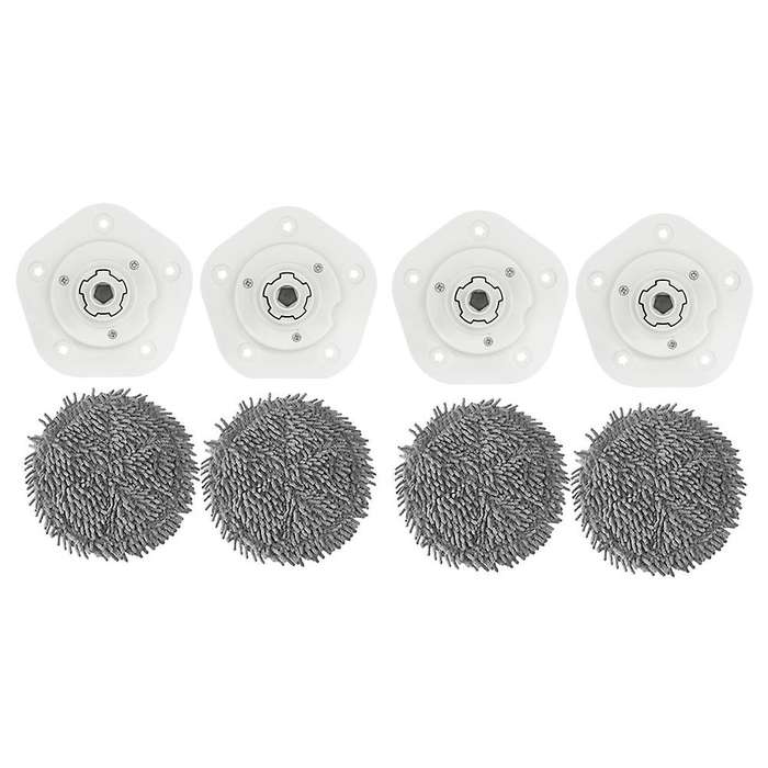 8pcs Washable Detachable Mop Cloth Holder for Xiaomi Mijia Pro