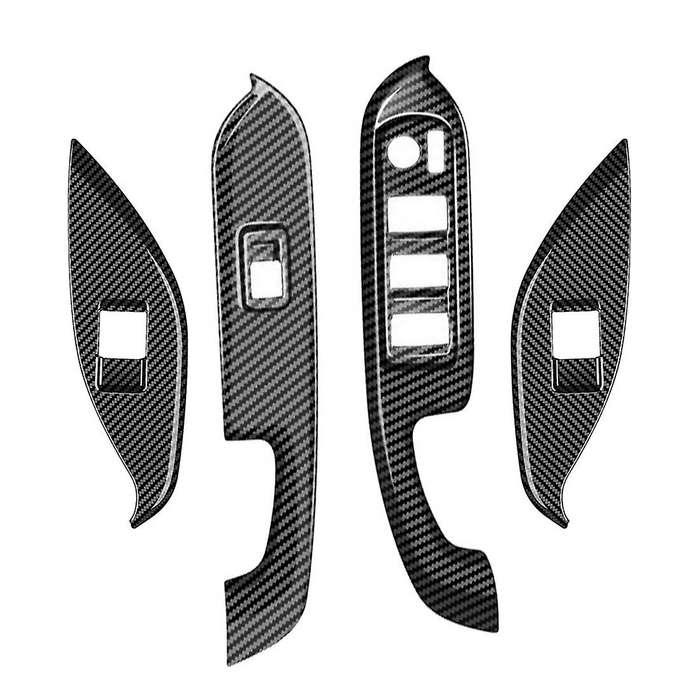 For Toyota Voxy 2022 Window Glass Lift Button Trim Bright Black