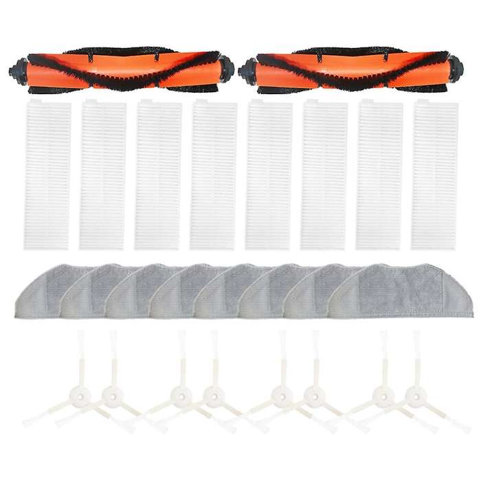 Replacement Main Brush Side Brush Cover Hepa Filter Mop for Xiaomi