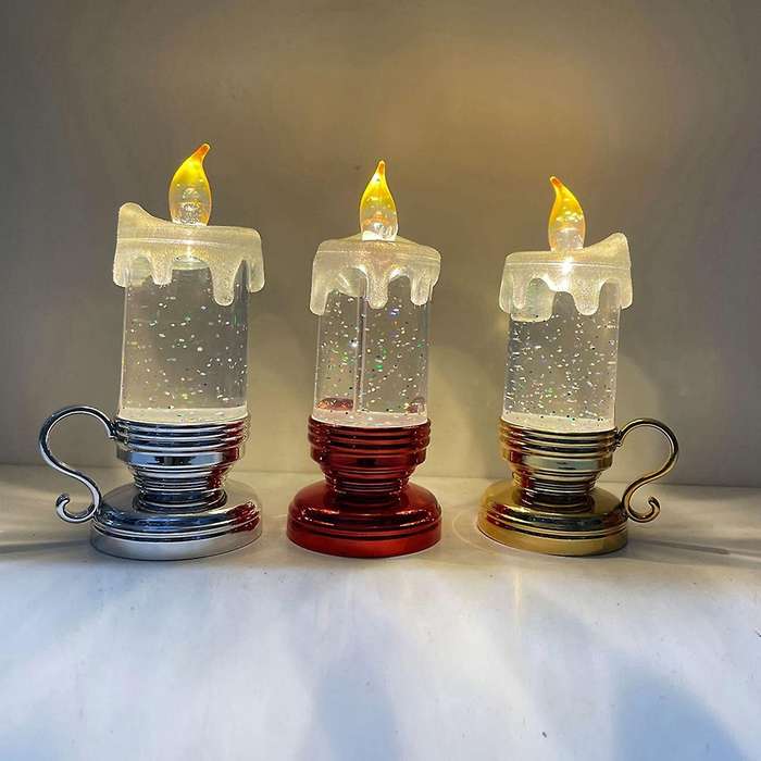 Retro Small Oil Lamp Electronic Candle Led Light Pony Lantern