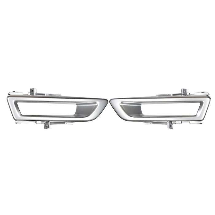 Lr061234 Lr061299 Car Front Fog Light Lamp Frame Cover Trim Silver