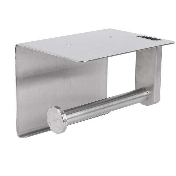 Self-adhesive Or Wall-drilling Toilet Paper Tissue Holders Storage