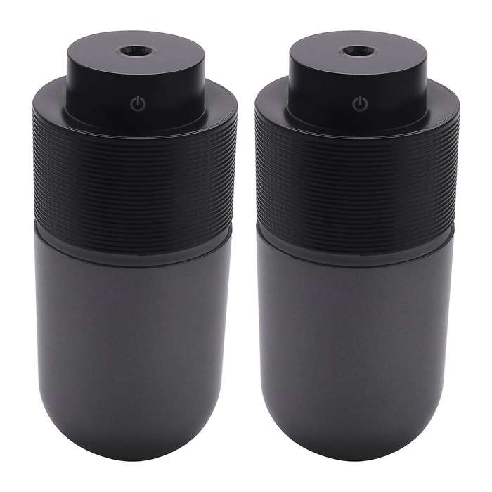 2x Usb Car Essential Oil Diffuser, 200ml, Intermittent Mode 7hours