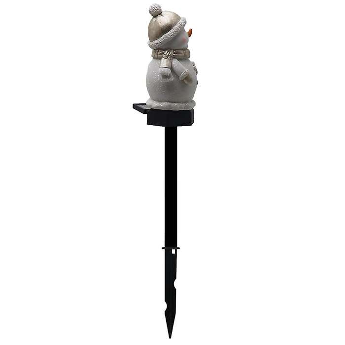 3 Pcs Snowman Solar Led Lawn Light Landscape Light for Decoration