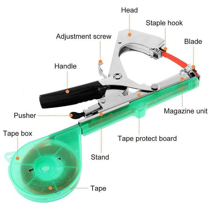 Plant Tying Machine,garden Plant Tool for Vineyard,plant Agriculture